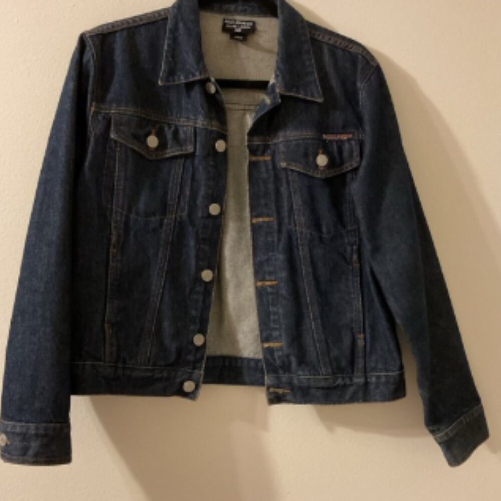 Polo Ralph Lauren Blue Jean Jacket black label